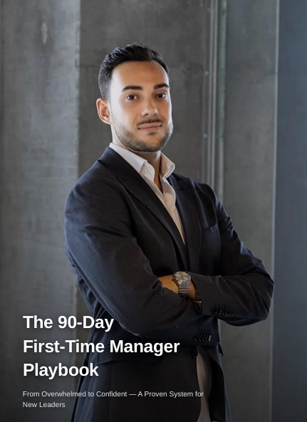 The 90-Day First-Time Manager Playbook