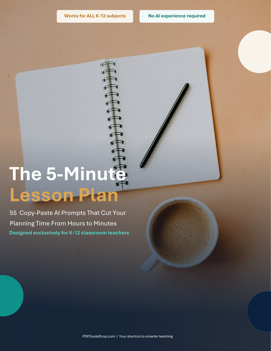 The 5-Minute Lesson Plan