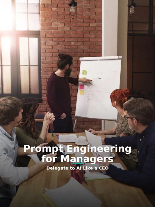 Prompt Engineering for Managers Guide Cover